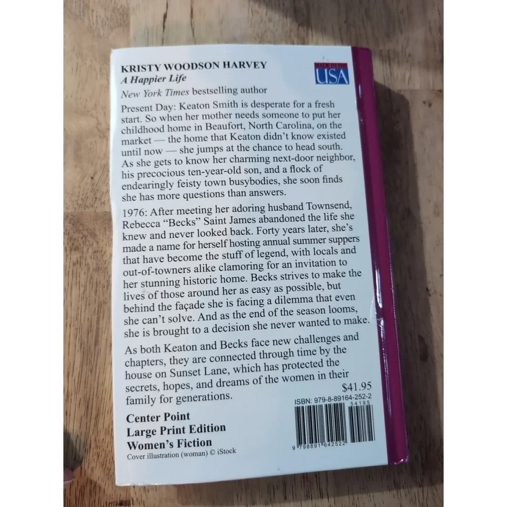 A Happier Life A Novel Kristy Woods on‎ Harvey